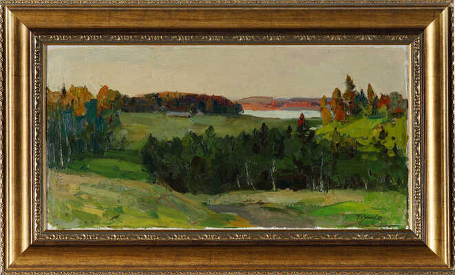 Крылов Порфирий Никитич.  Пейзаж